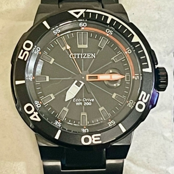 Citizen Endeavor Date Two Tone Designer Classic Men’s Watch - Picture 2 of 8